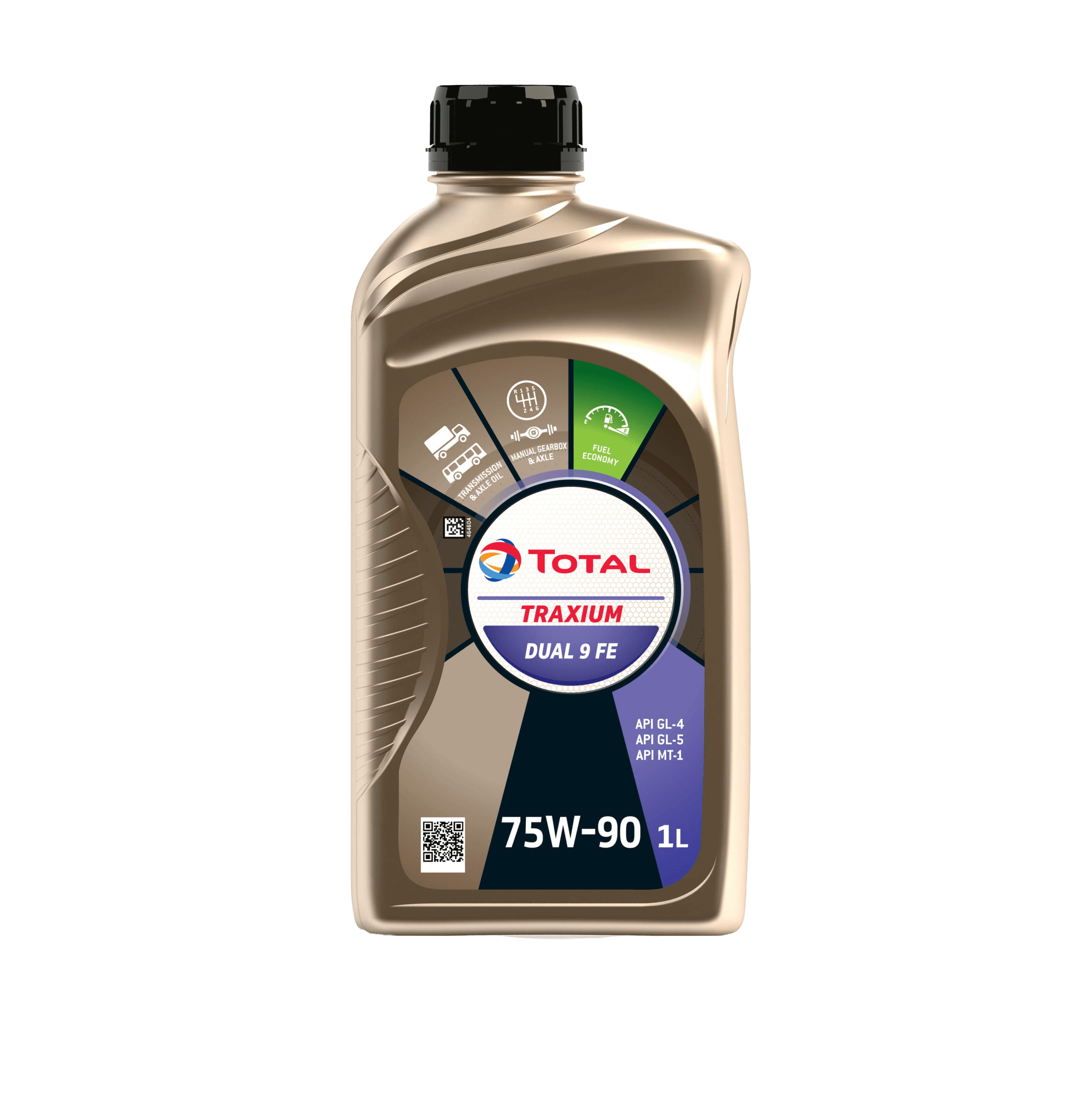 Трансмиссионное масло TOTAL TRAX. DUAL 9 FE 75W90, 1л